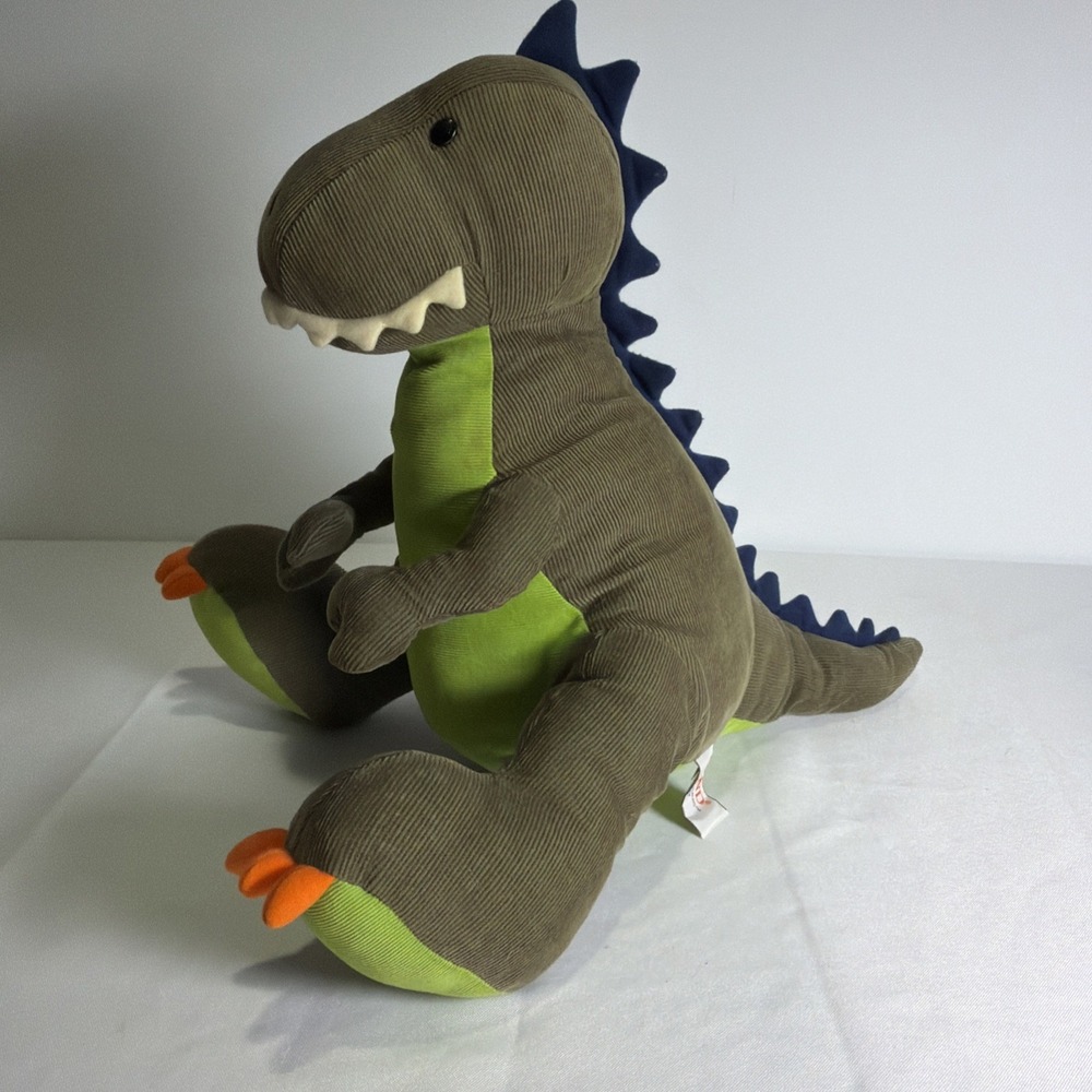 GUND Aaah Dinosaurs Tristen T-Rex Dinosaur Stuffed Animal Plush Green 14" x 18"